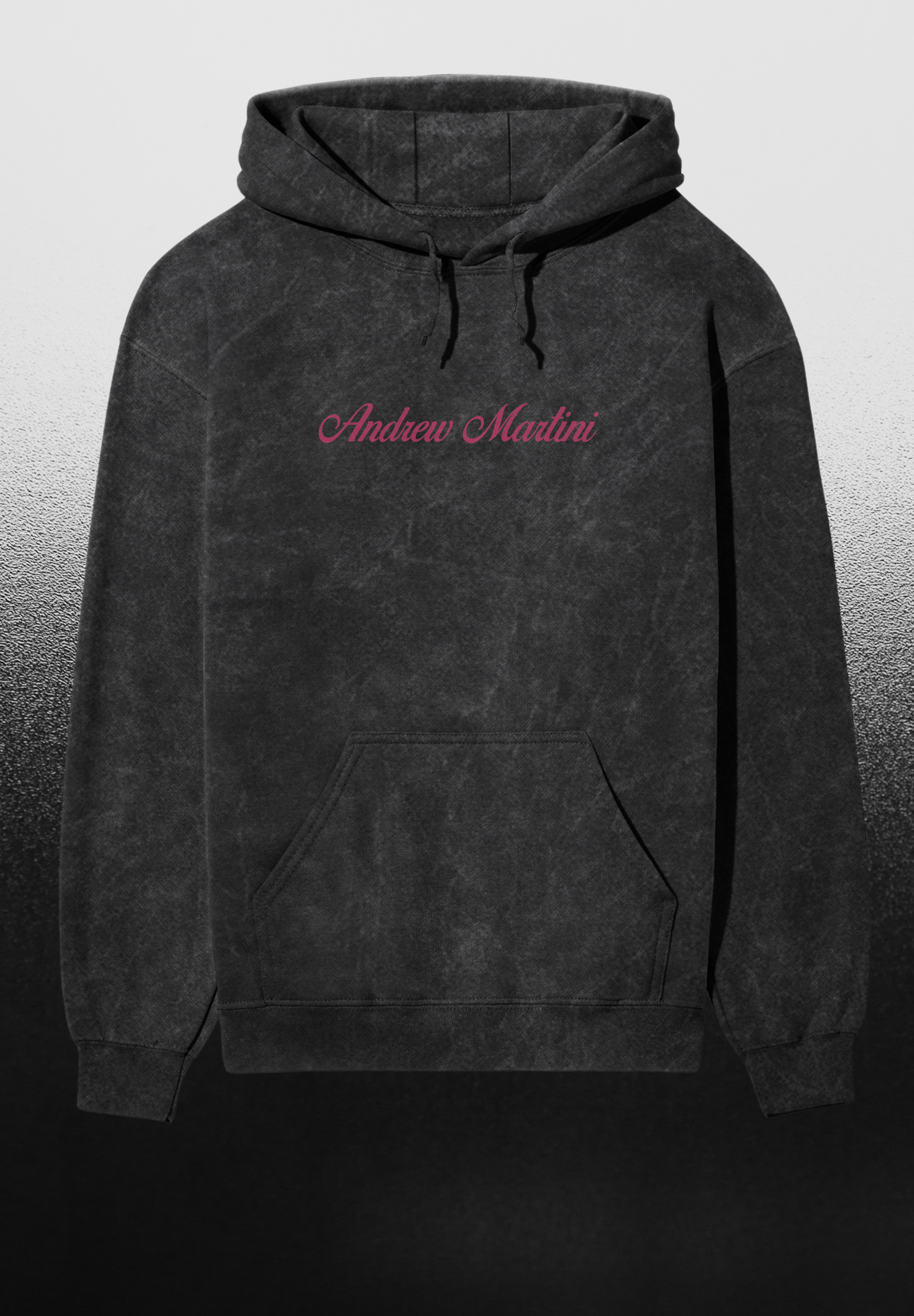 OWNERS CLUB BLACK ACID WASH HOODIE