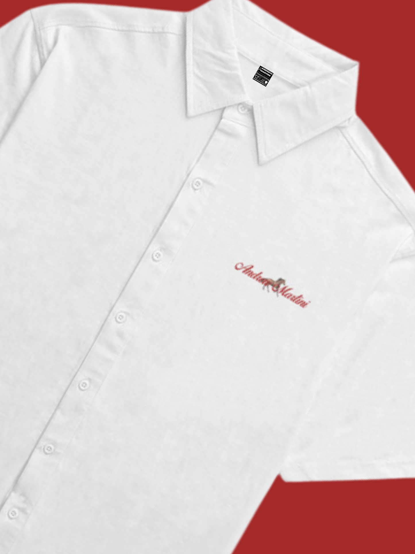 WILD HORSE WHITE OVERSIZED SHIRT