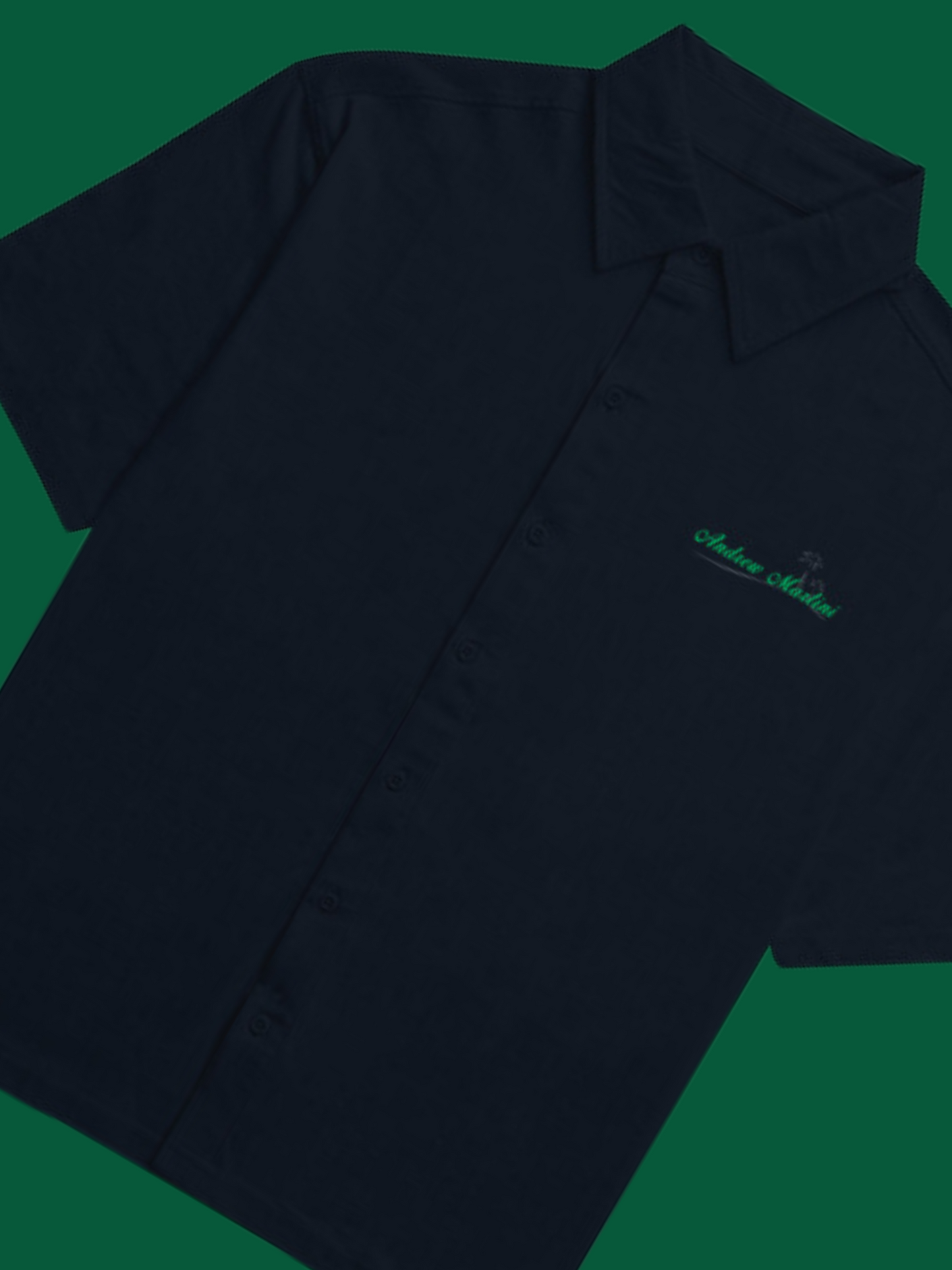 LOW PARADISE NAVY BLUE OVERSIZED SHIRT