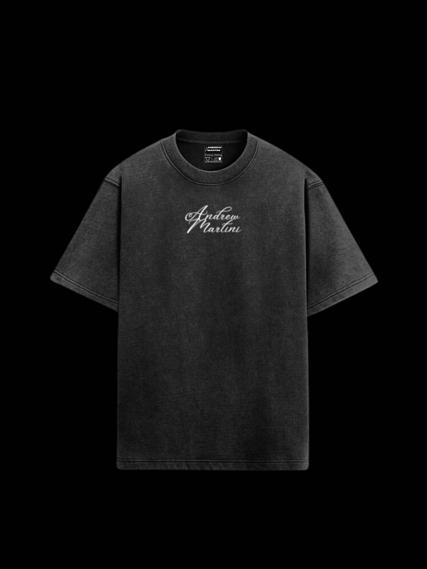 ACID WASH DIPLOMACY OVERSIZED T-SHIRT