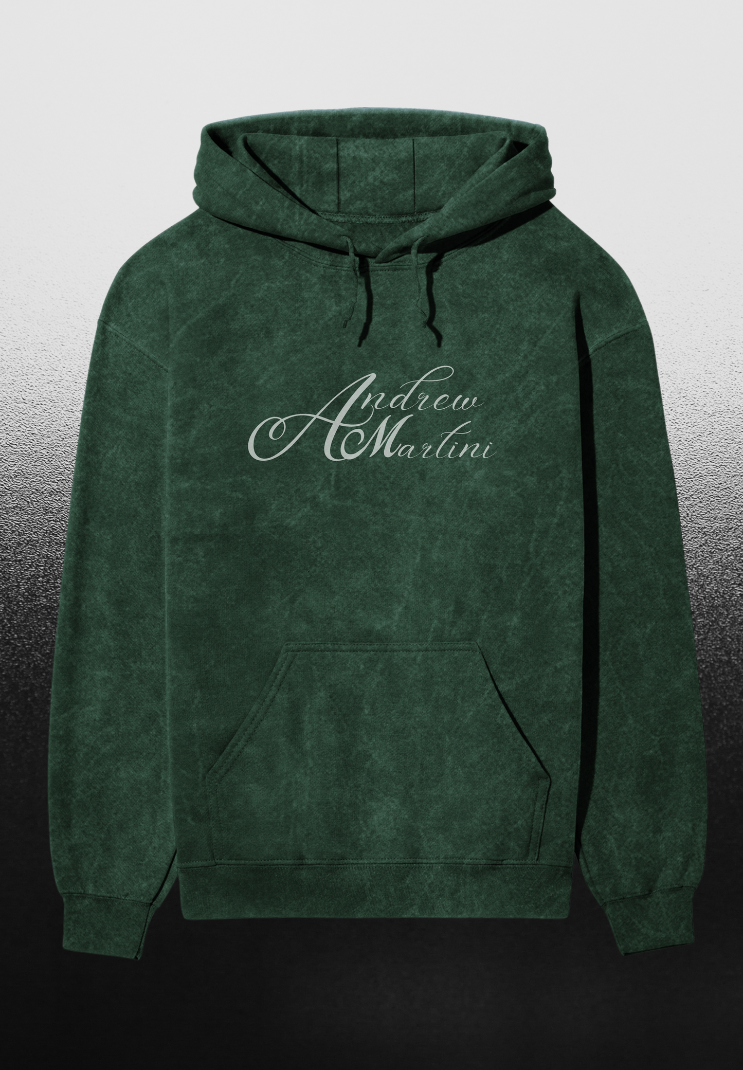 KING QUEEN CLUB GREEN ACID WASH HOODIE