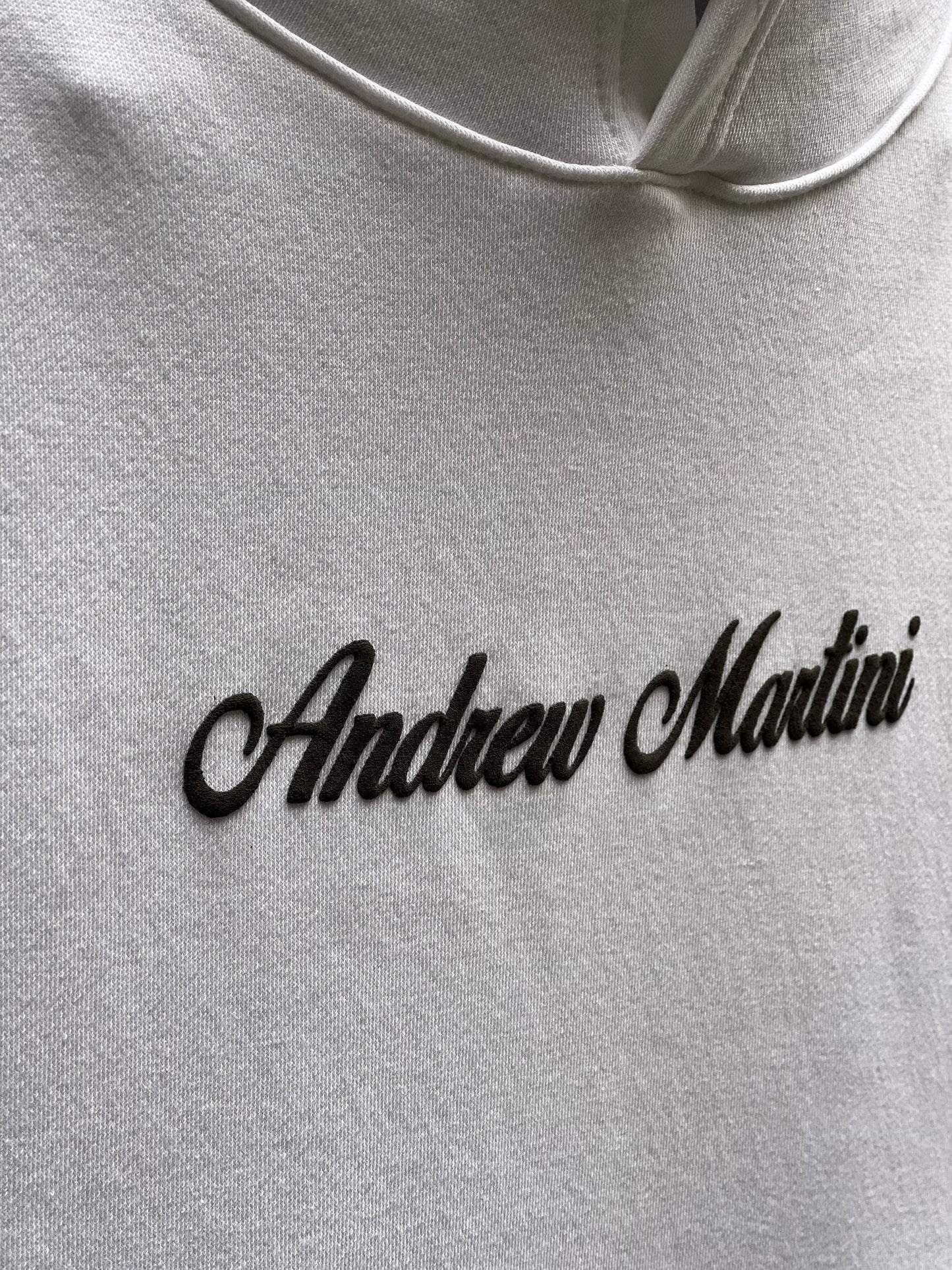 ANDREW MARTINI PUFFED POLO OVERSIZED HOODIE
