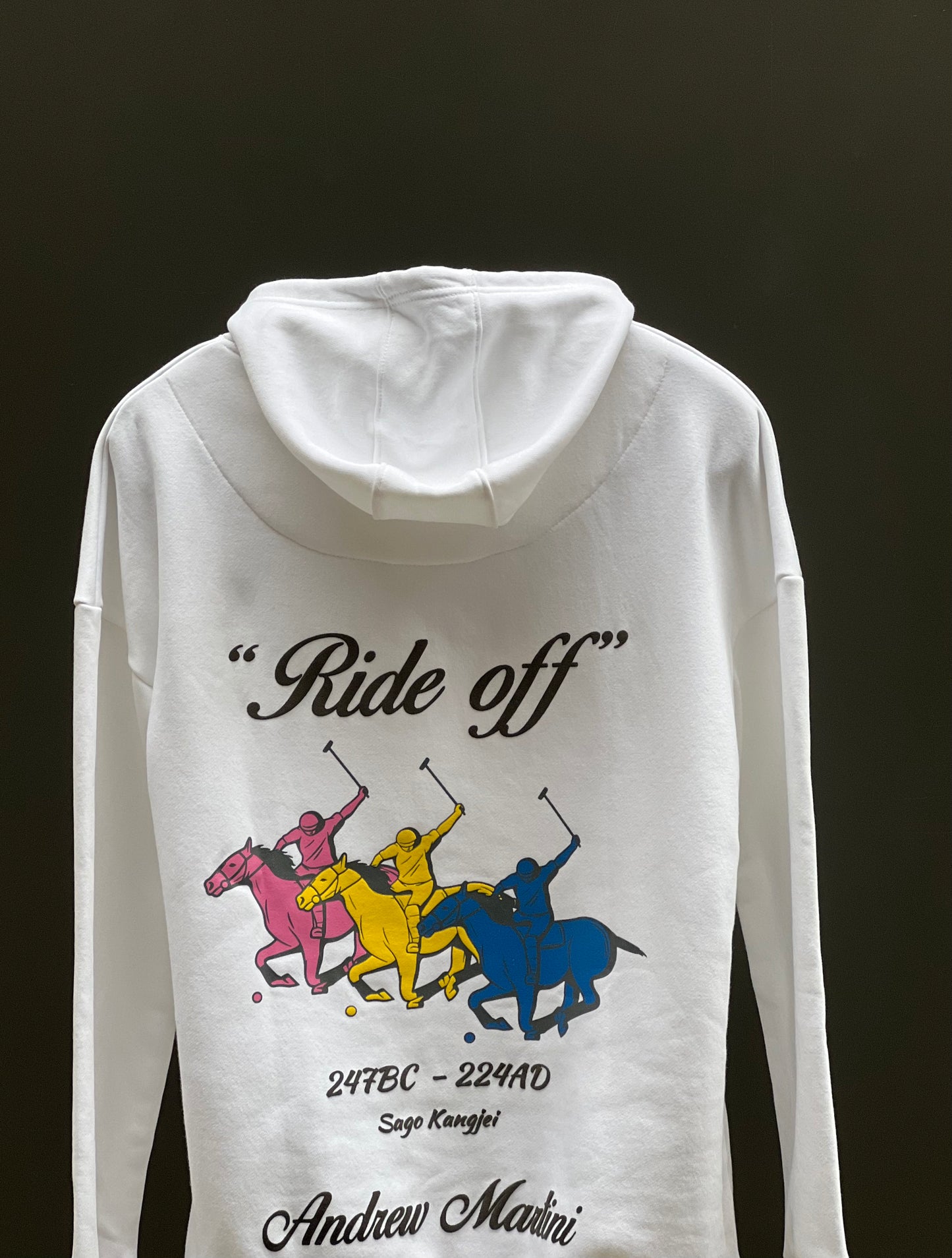 ANDREW MARTINI PUFFED POLO OVERSIZED HOODIE