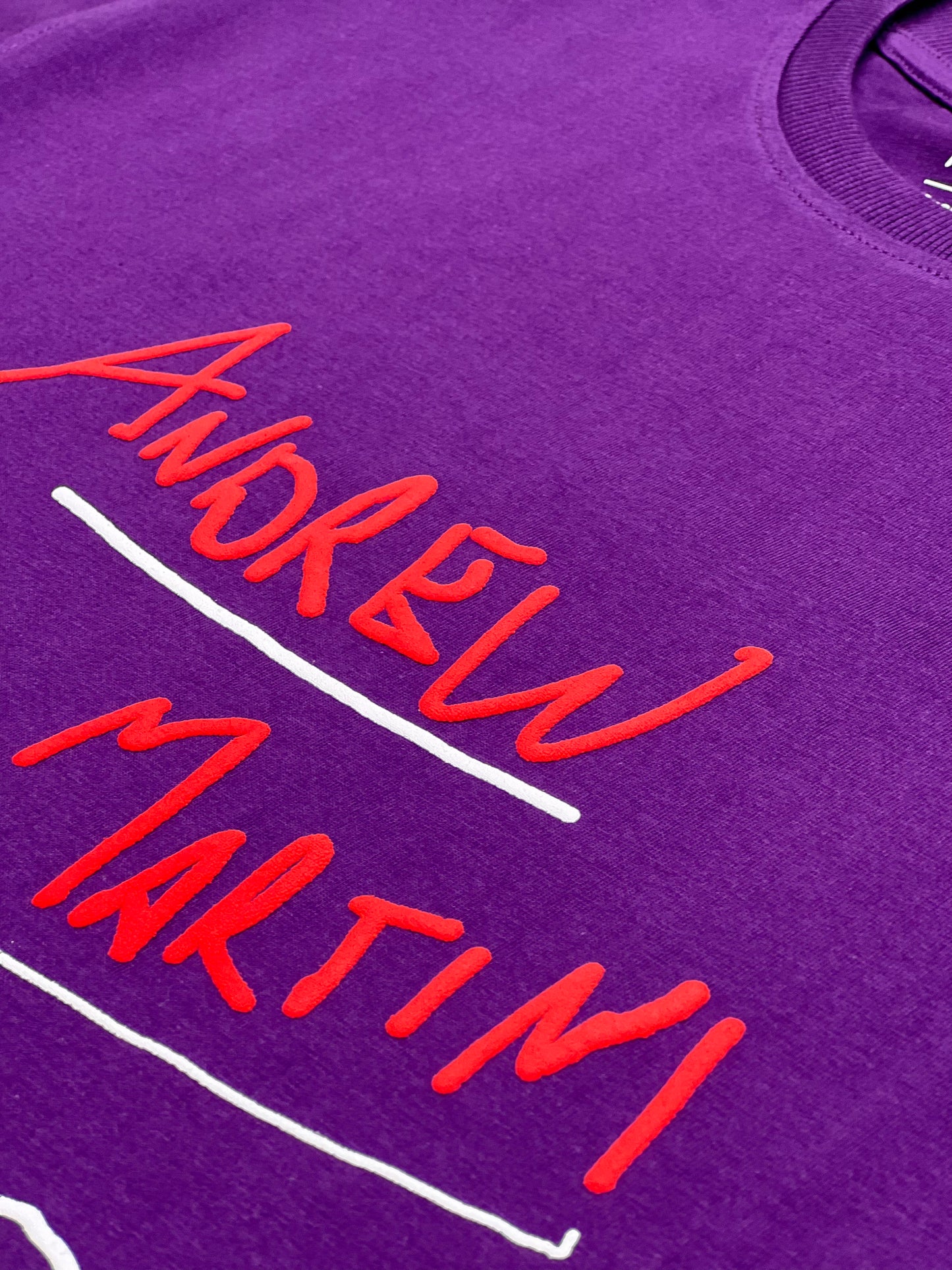 3 FACE PURPLE OVERSIZED TSHIRT