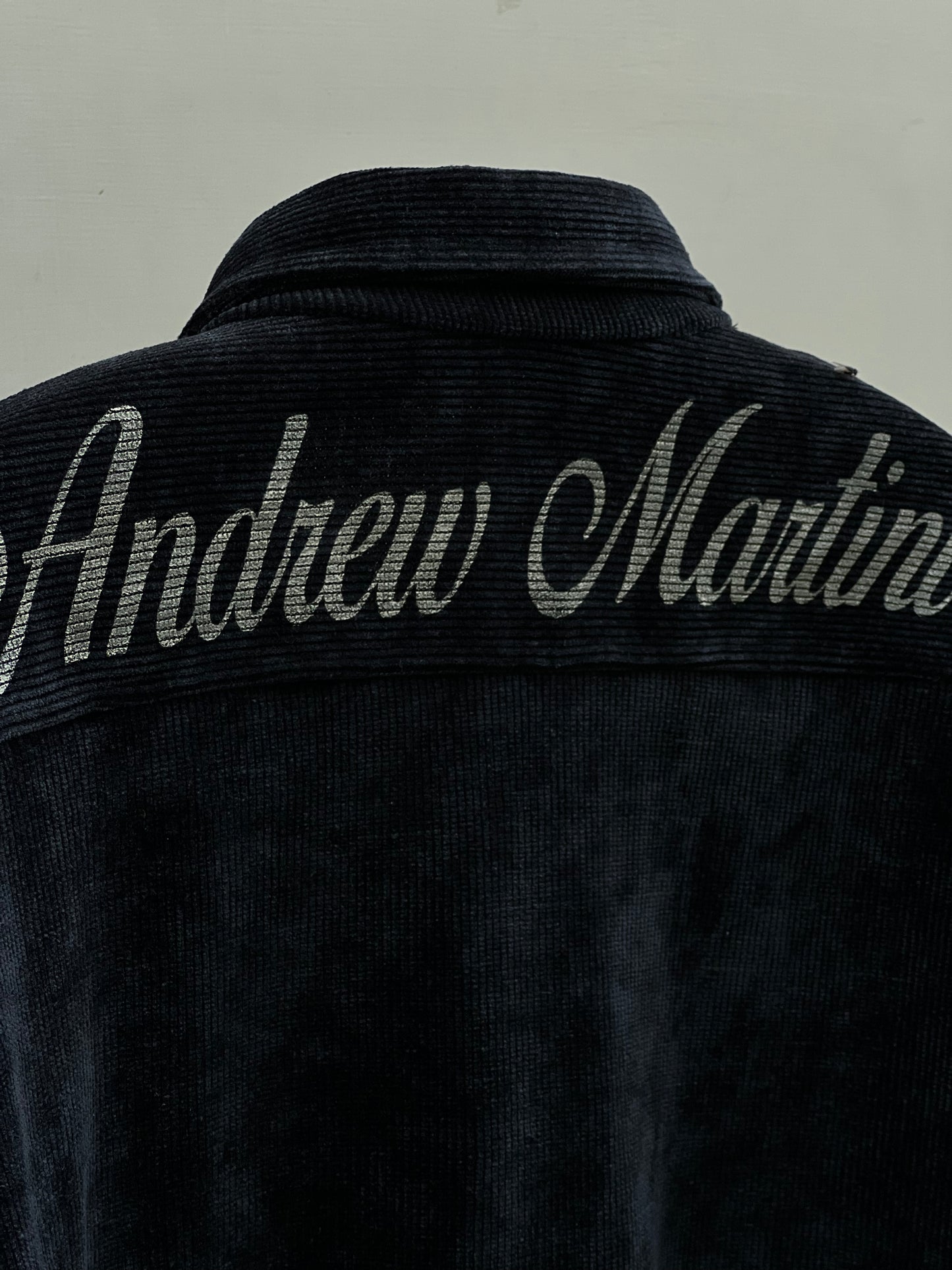 ANDREW MARTINI CORTRISE BLACK SHIRT
