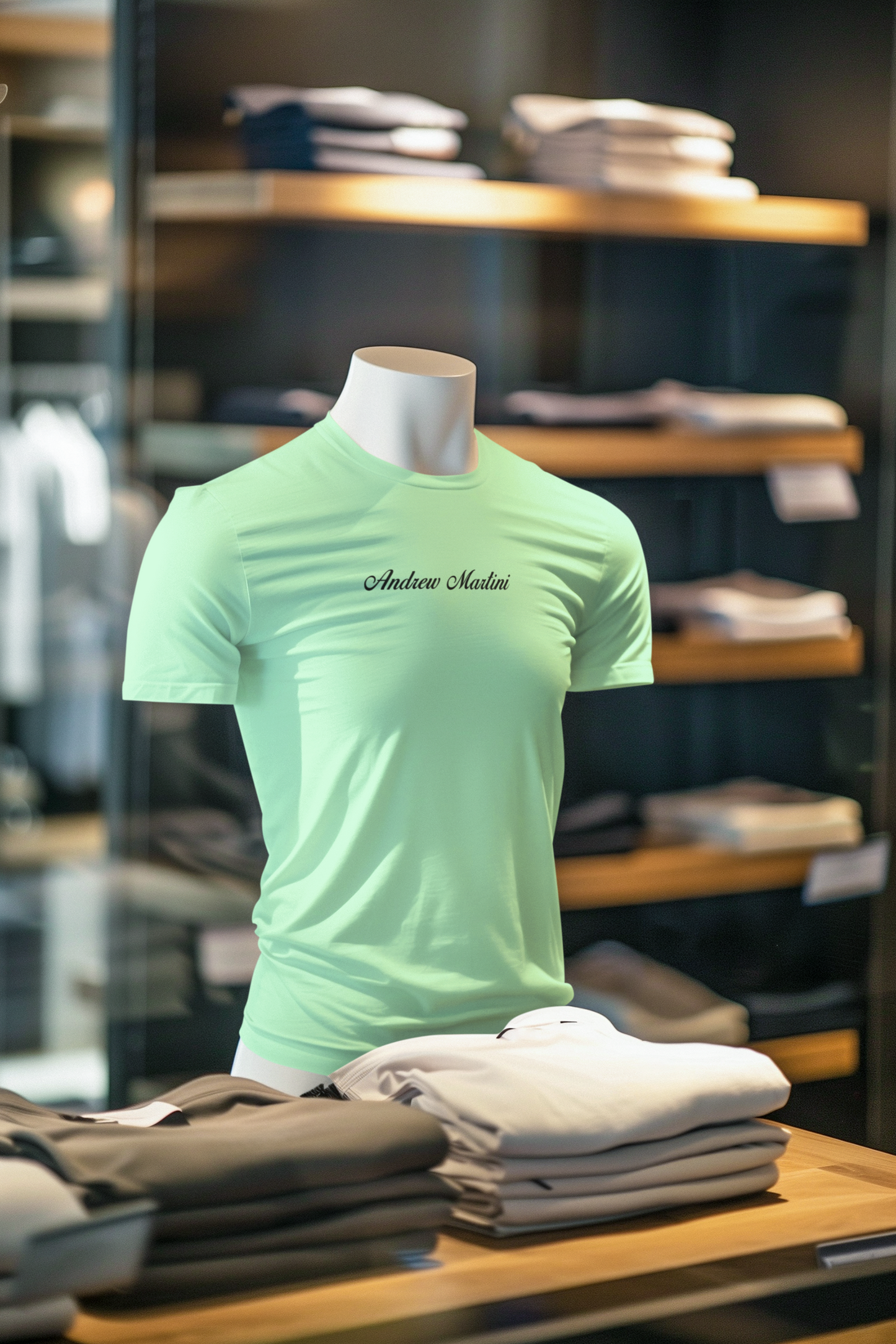 ANDREW MARTINI UNISEX REGULAR FIT JADE T-SHIRT