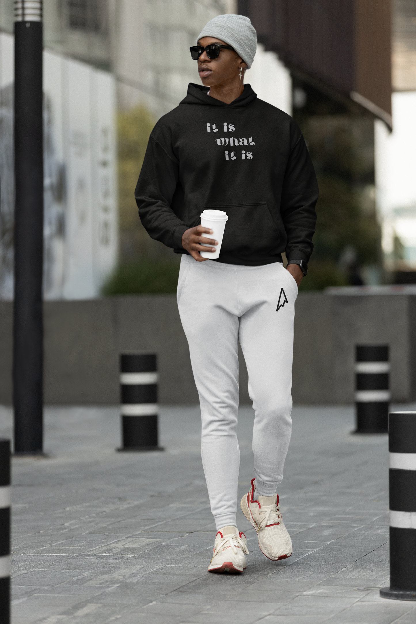 ANDREW MARTINI UNISEX BLACK-GREY COMBO