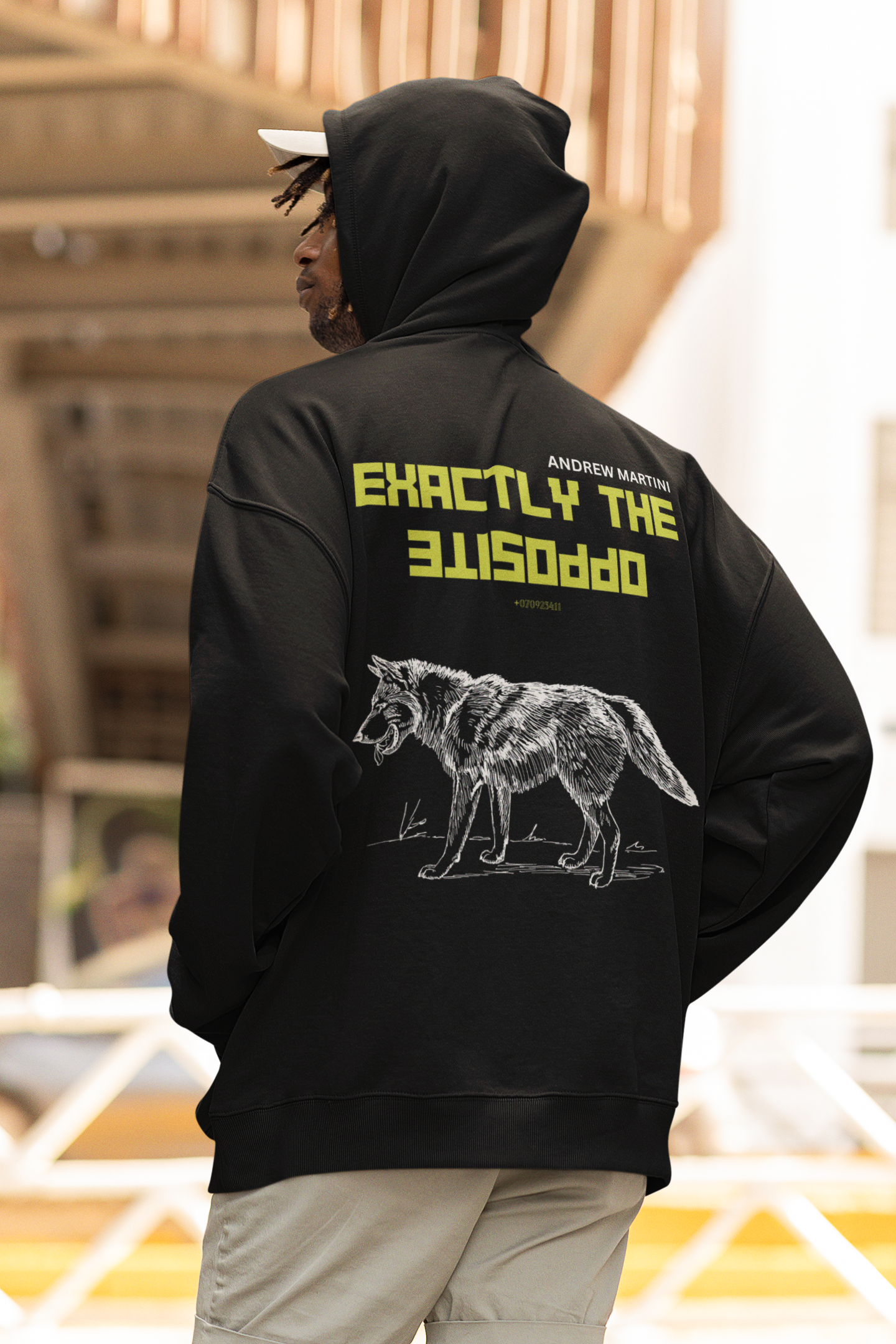 EXACTLY THE OPPOSITE HOODIE