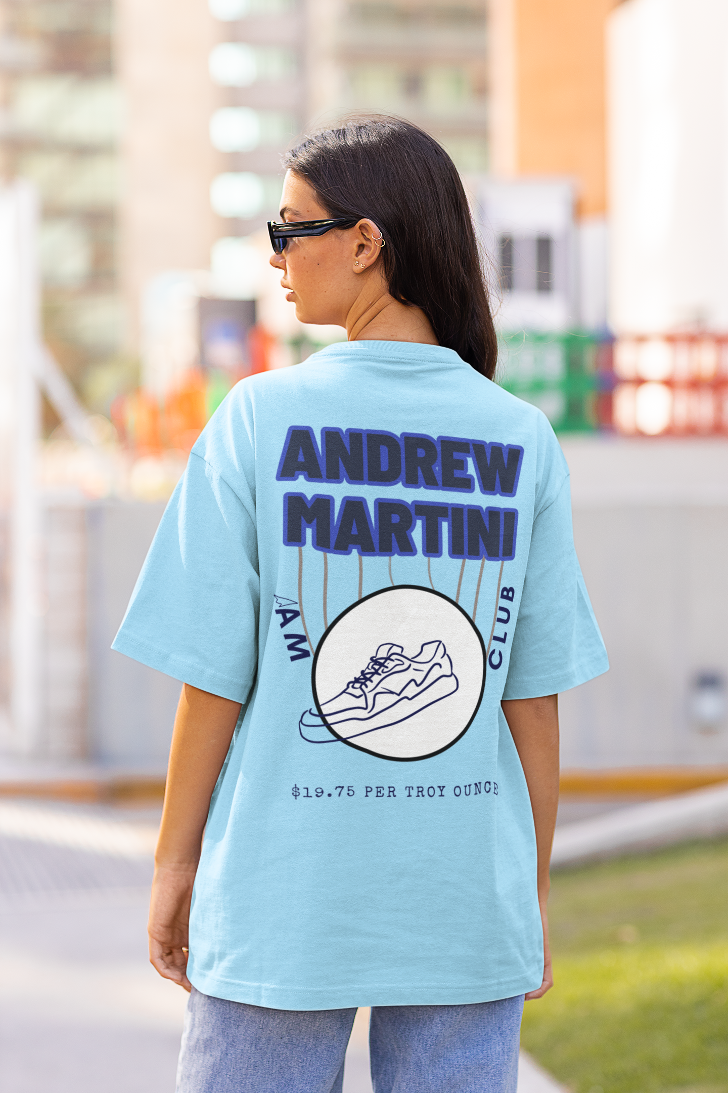 AM CLUB OVERSIZED T-SHIRT