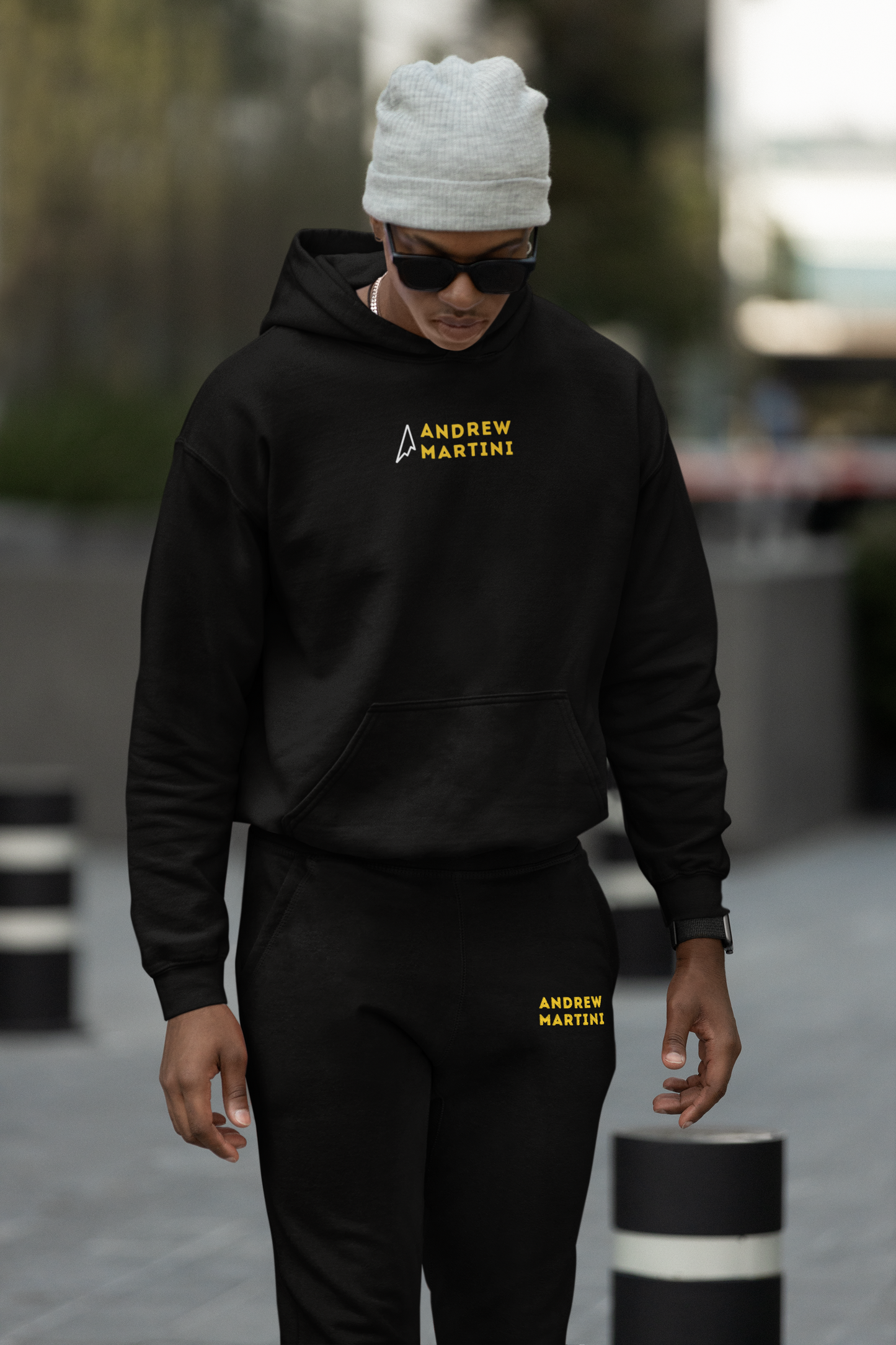 ANDREW MARTINI UNISEX CLASSIC BLACK YELLOW COMBO