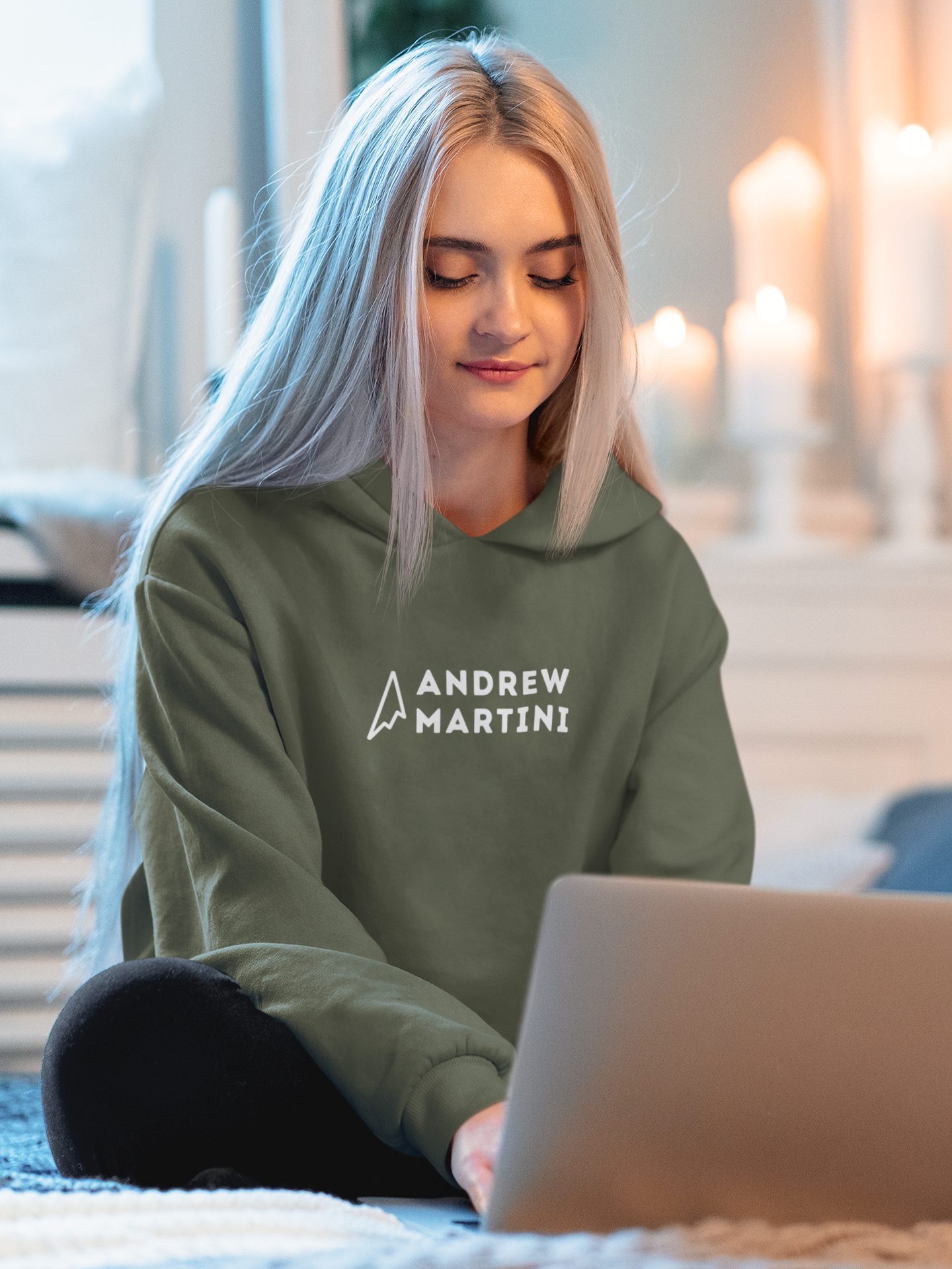 ANDREW MARTINI UNISEX OLIVE-BLACK COMBO