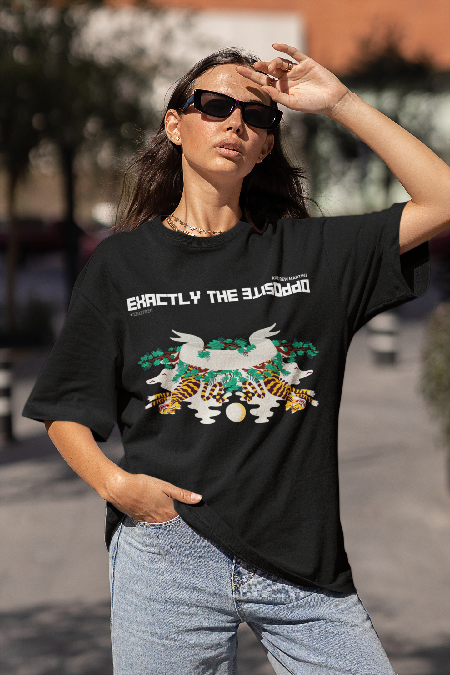 OPPPOSITE OVERSIZED T-SHIRT