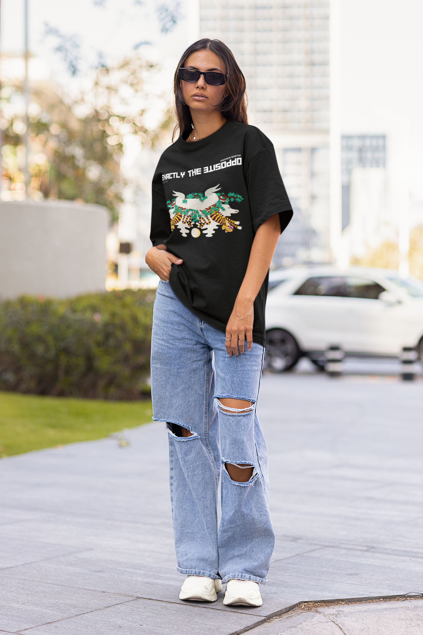 OPPPOSITE OVERSIZED T-SHIRT