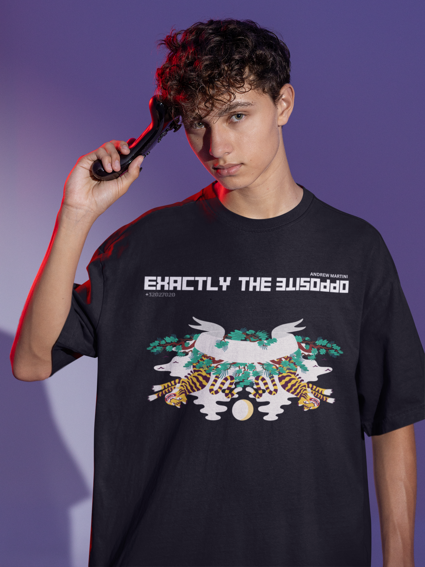 OPPPOSITE OVERSIZED T-SHIRT