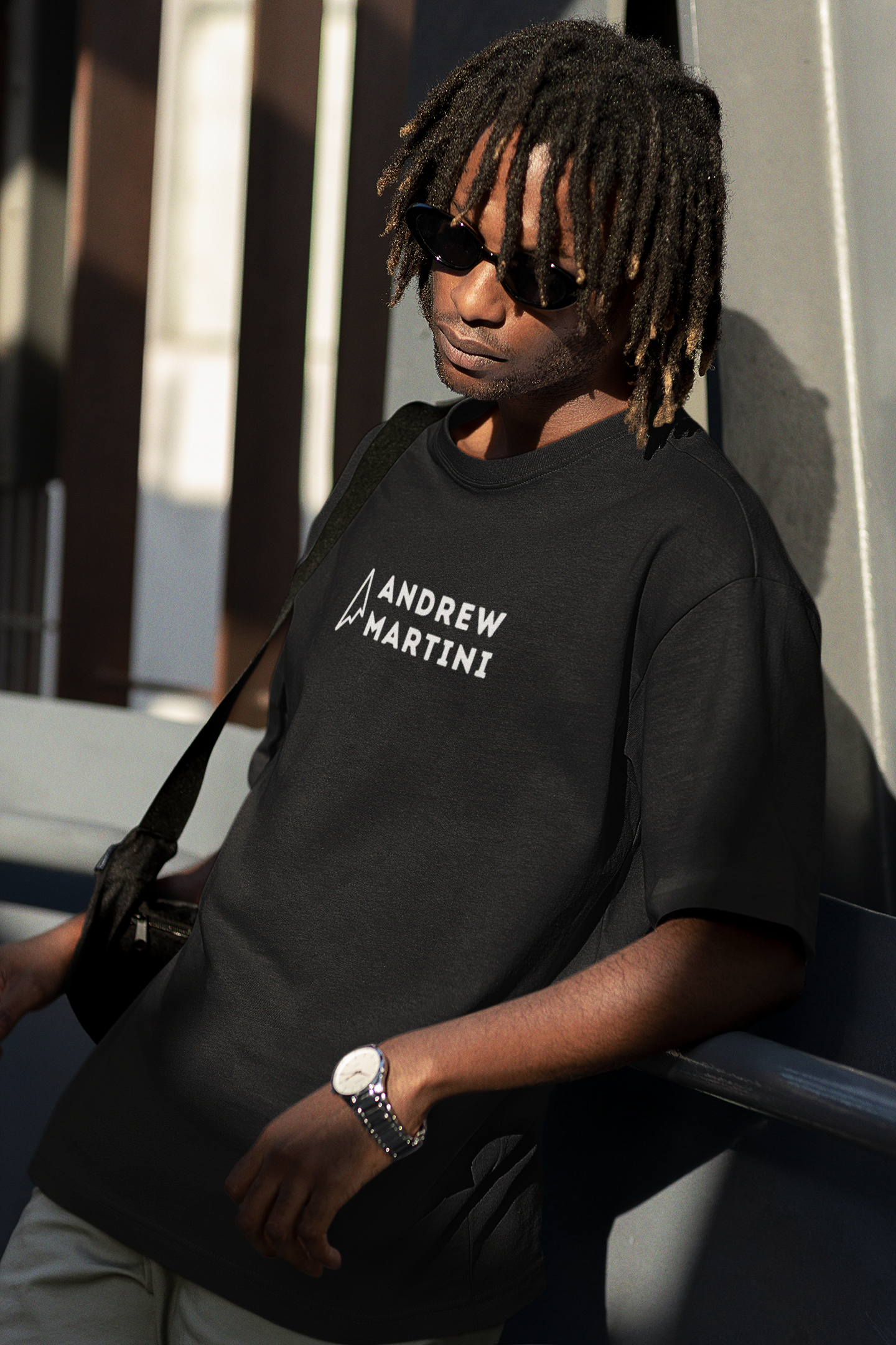 TICKETS BLACK OVERSIZED TSHIRT