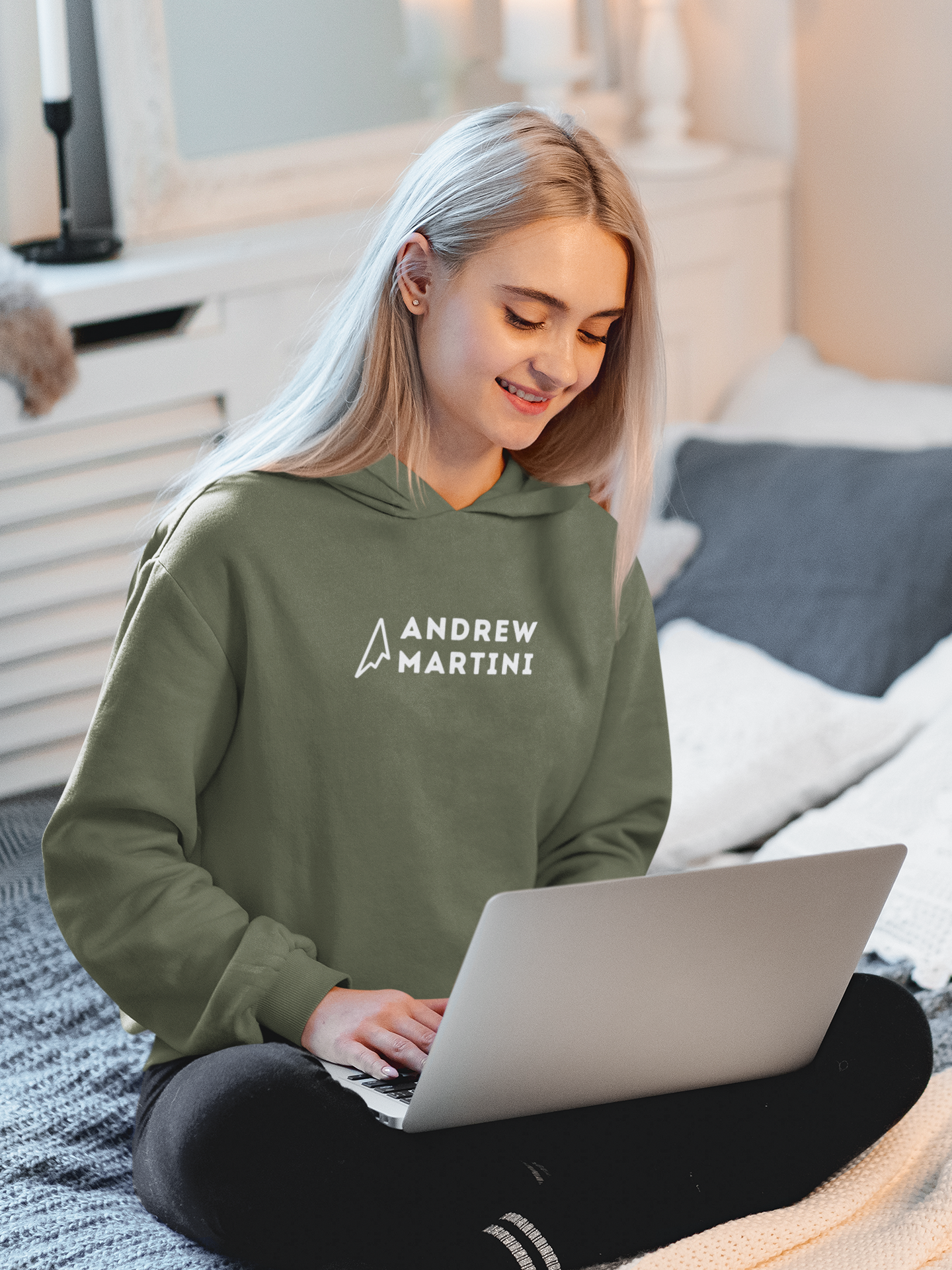 ANDREW MARTINI UNISEX OLIVE-BLACK COMBO
