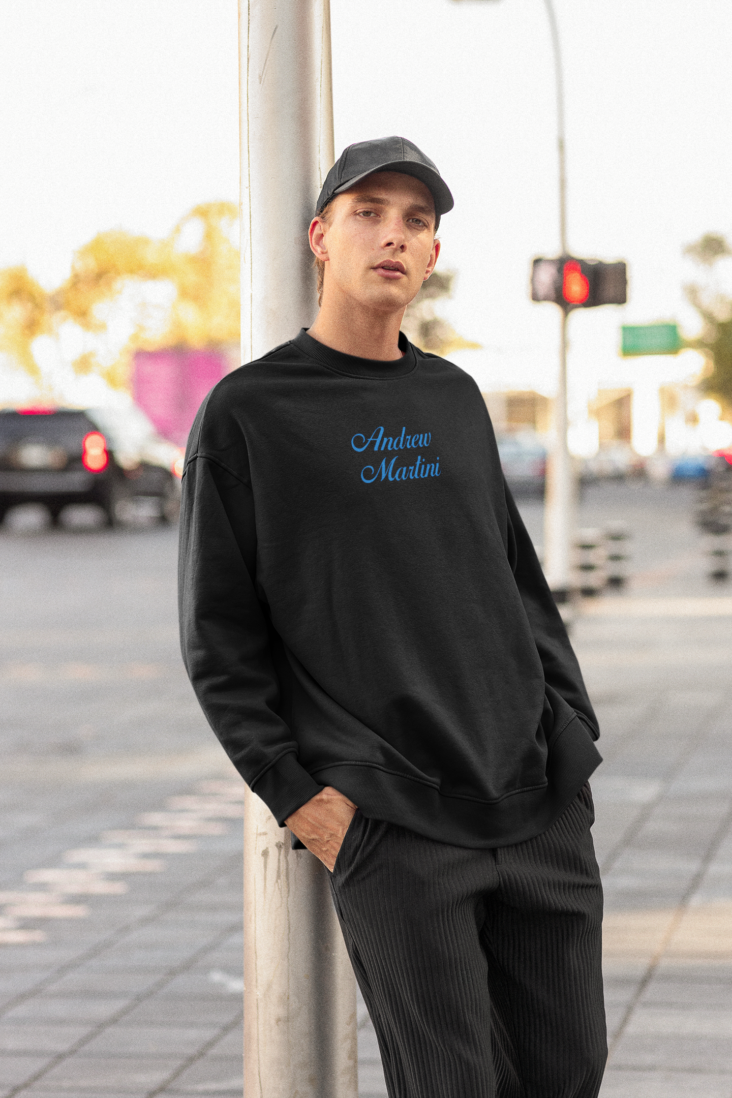 MIDNIGHT OVERSIZED SWEATSHIRT