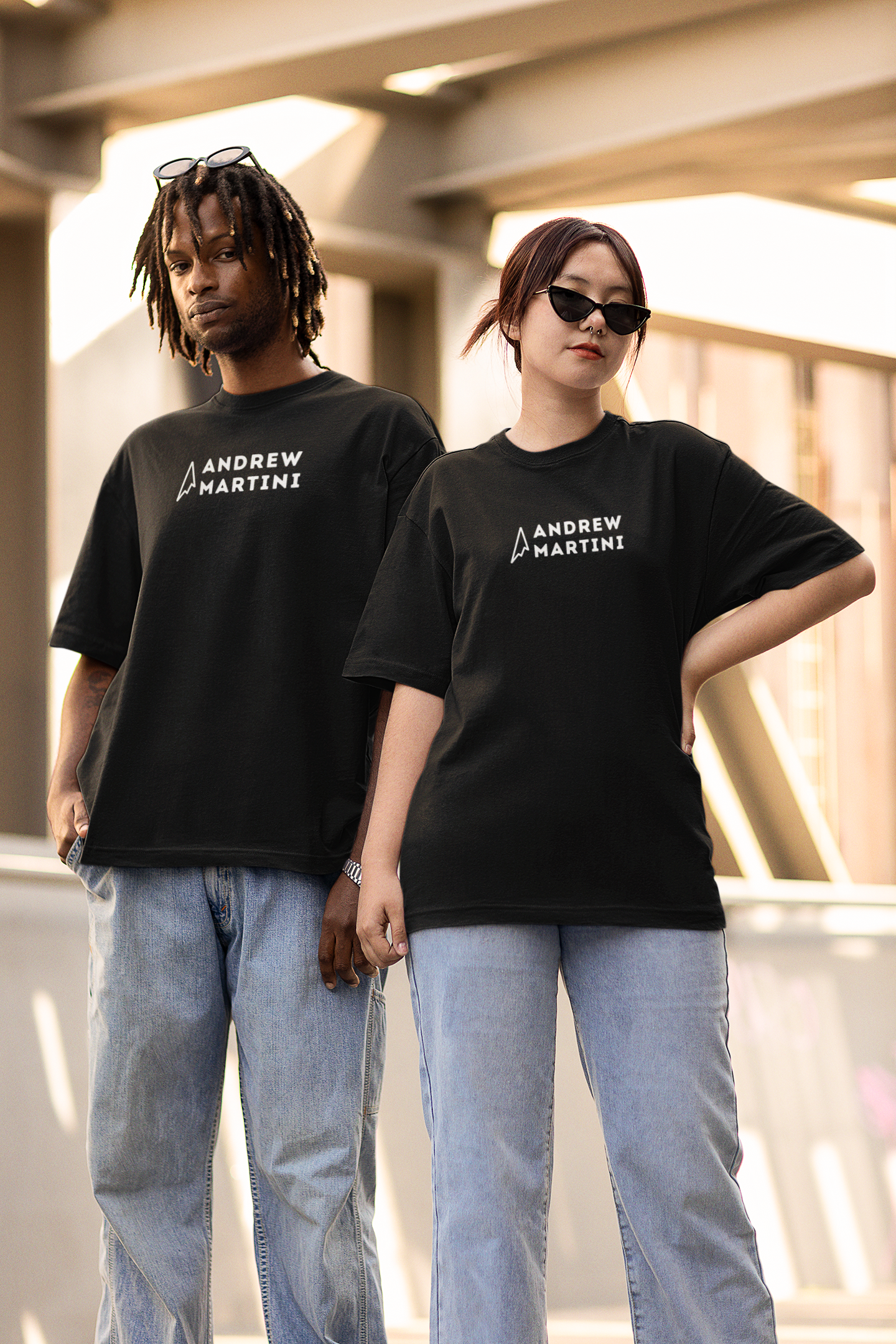 TICKETS BLACK OVERSIZED TSHIRT