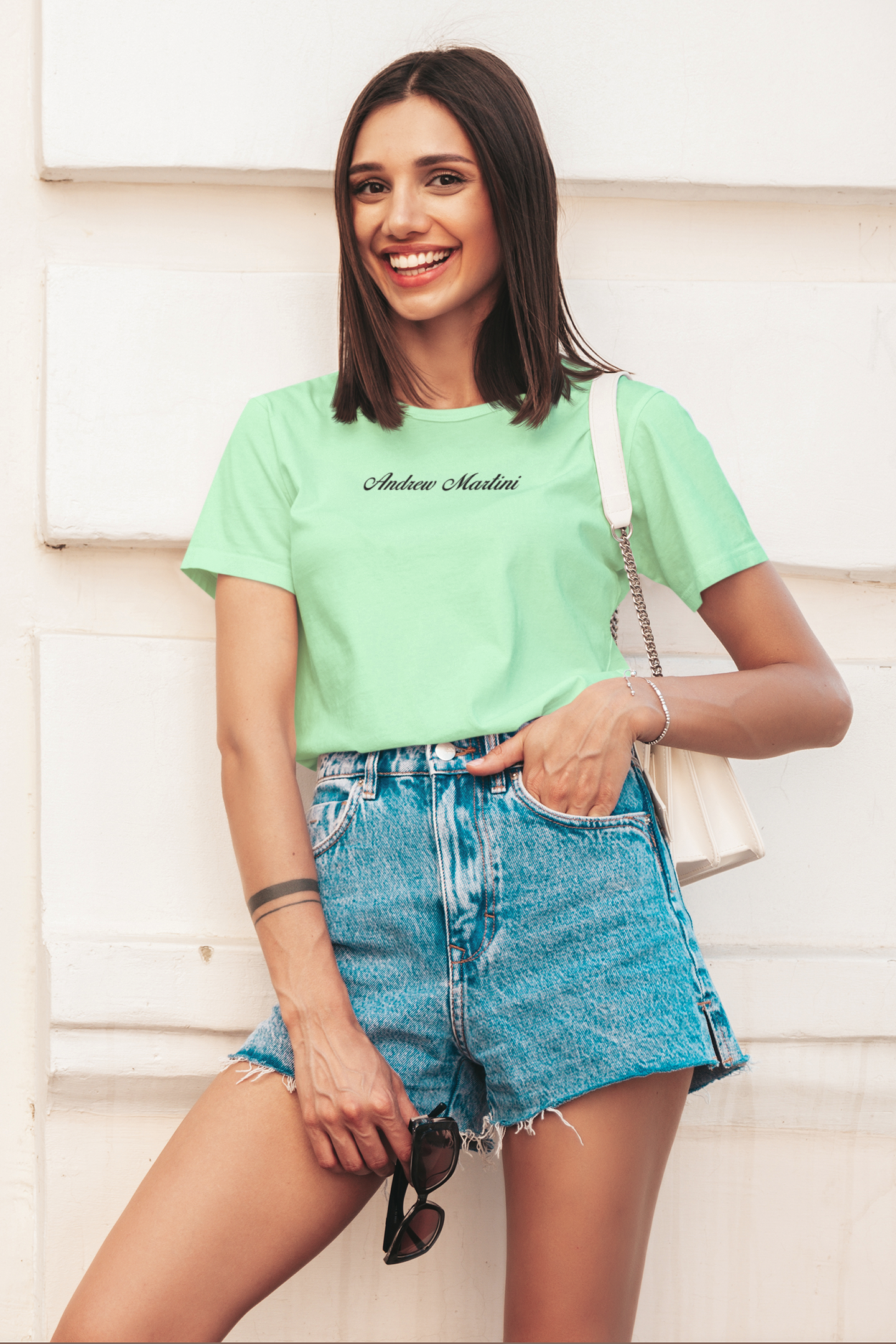 ANDREW MARTINI UNISEX REGULAR FIT JADE T-SHIRT