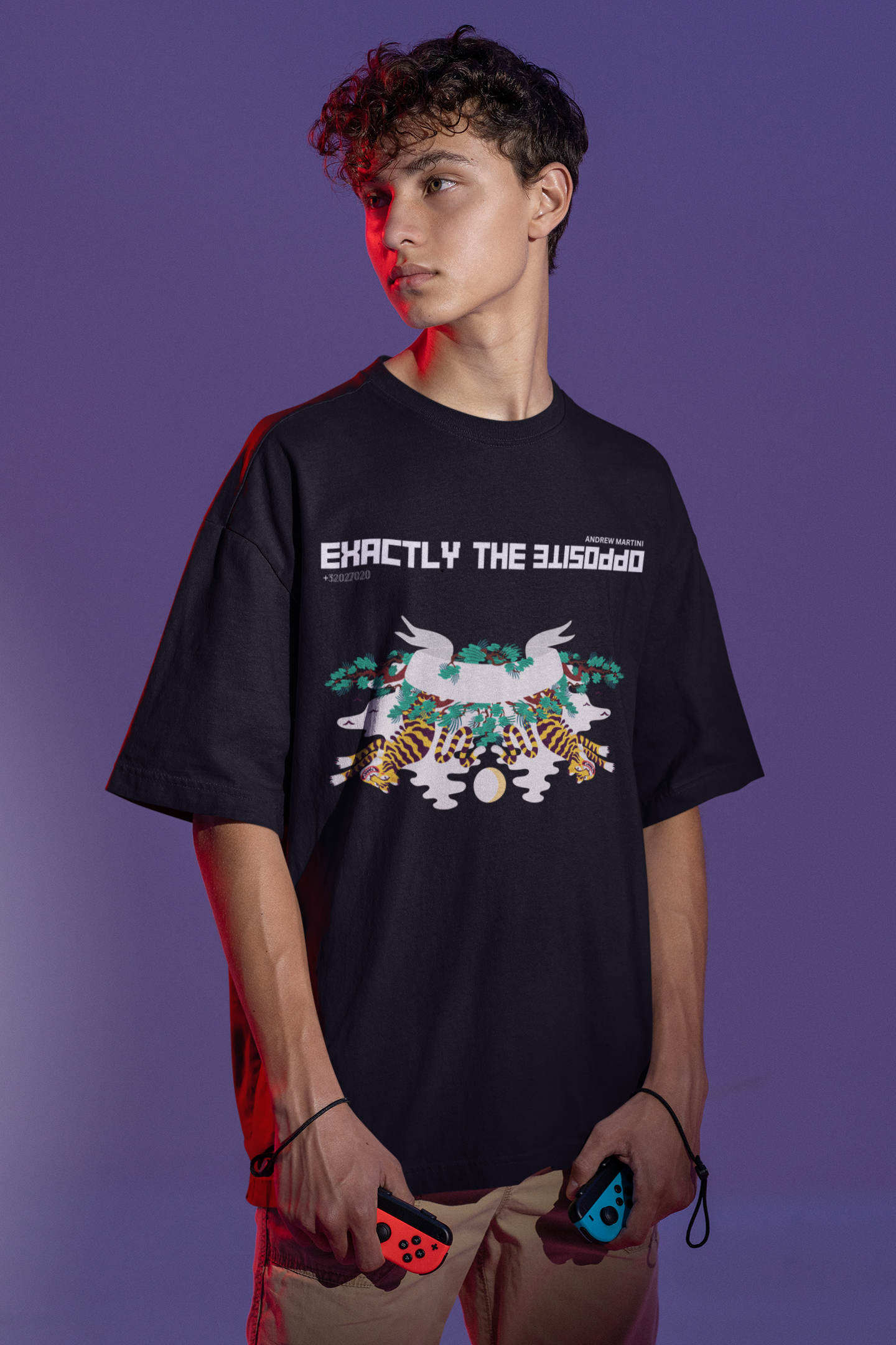 OPPPOSITE OVERSIZED T-SHIRT