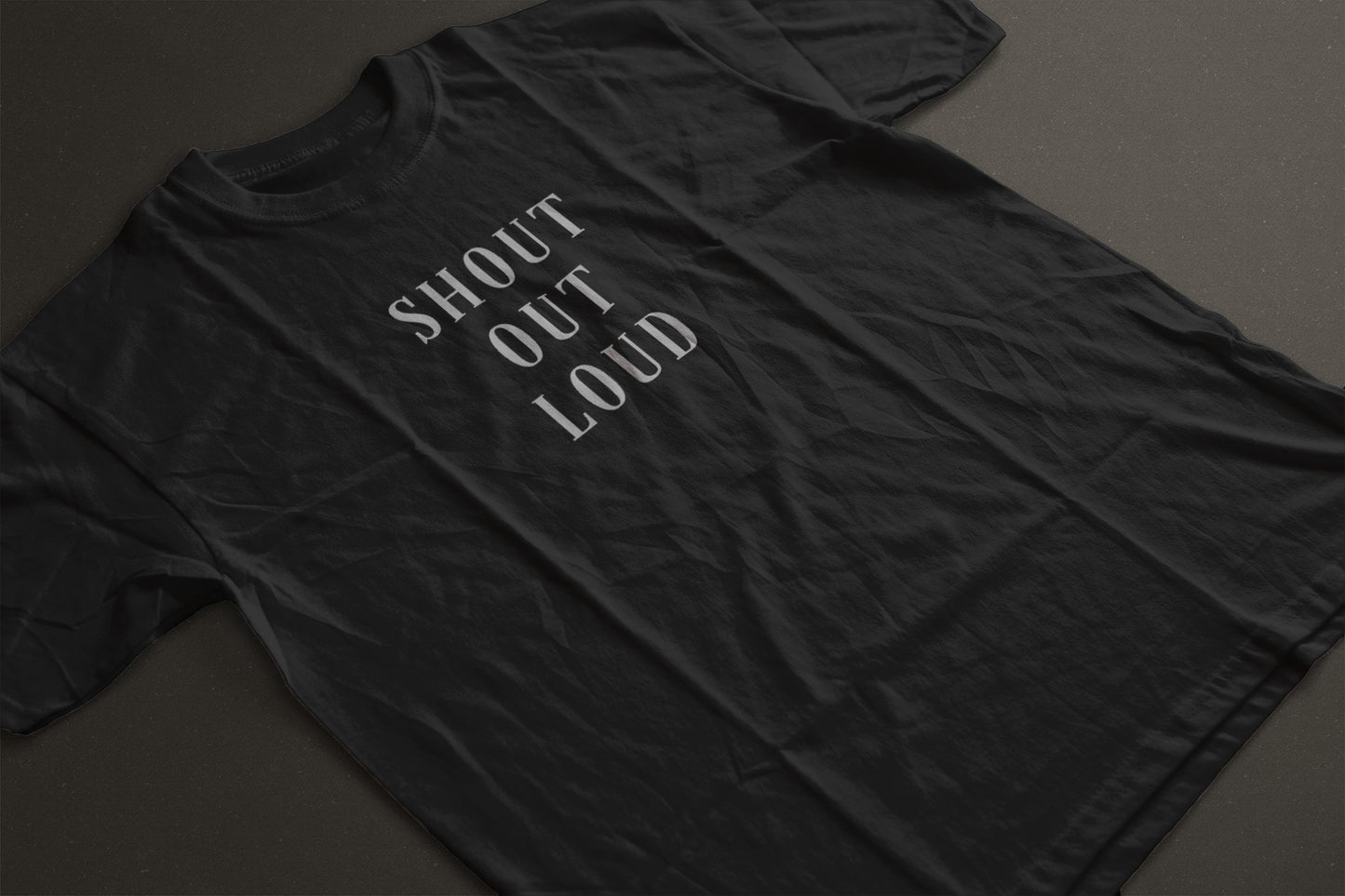SHOUT OUT LOUD OVERSIZED T-SHIRT