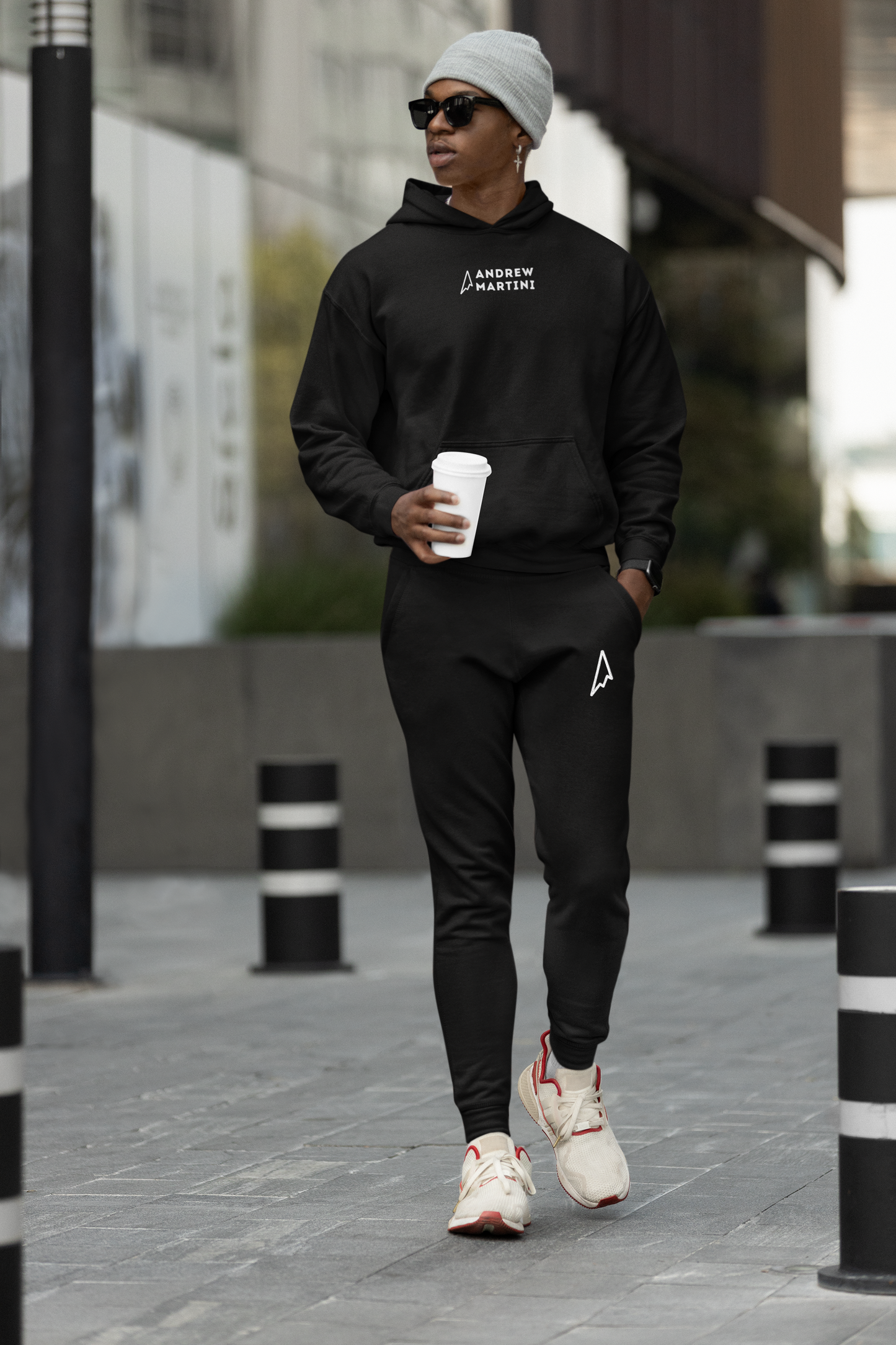 ANDREW MARTINI UNISEX BLACK-BLACK COMBO