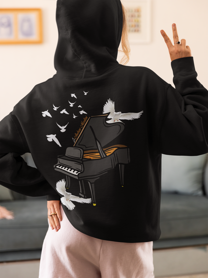 ANDREW MARTINI PIANO OVERSIZED HOODIE