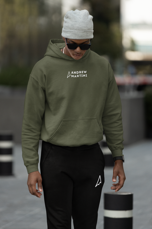 ANDREW MARTINI UNISEX OLIVE-BLACK COMBO