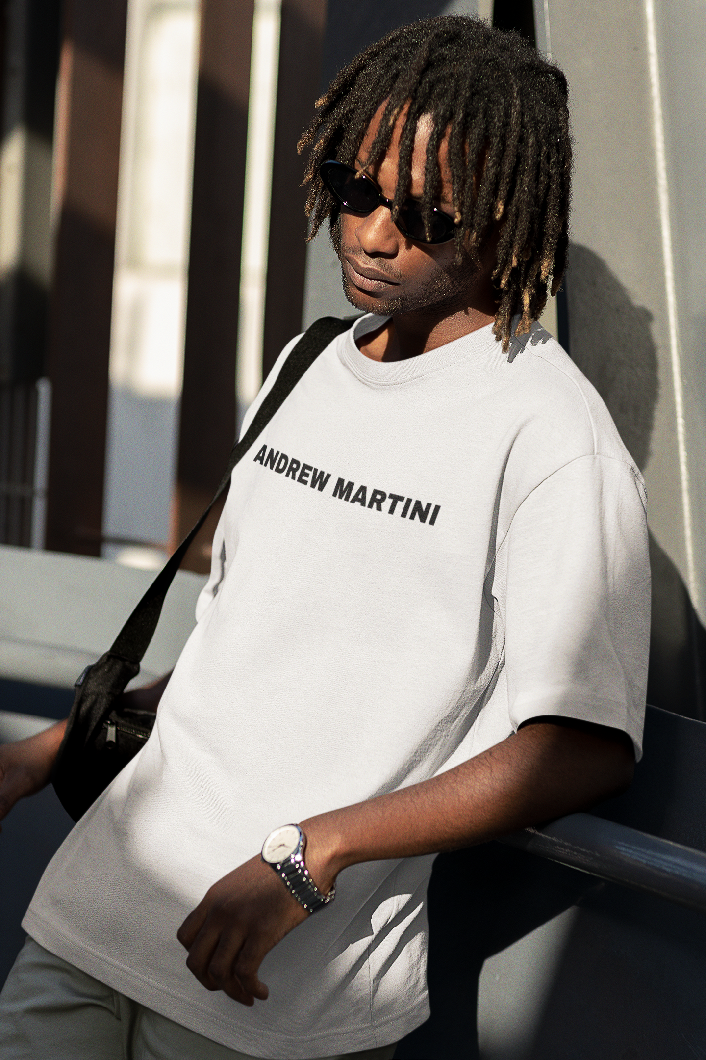 ESPRESSO BAR WHITE OVERSIZED TSHIRT