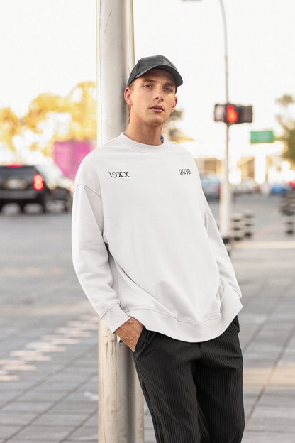 RIBS OVERSIZED SWEATSHIRT